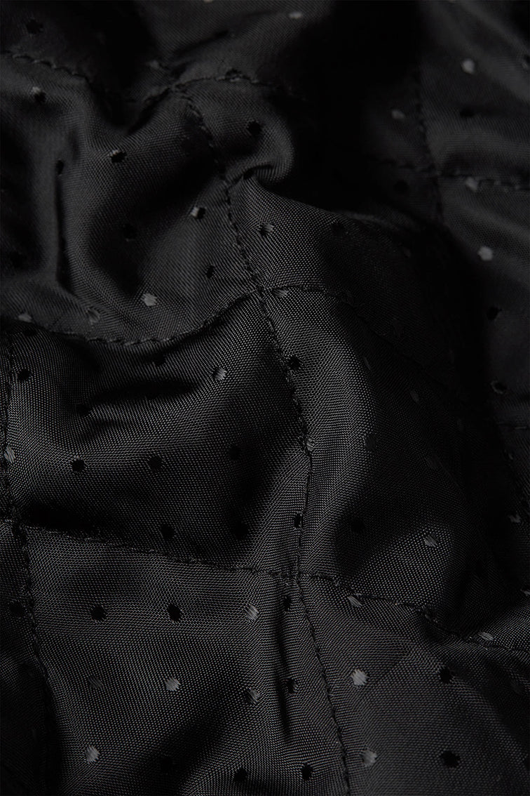 Nia Coat Karly Check 001 Black - LEEF mode en accessoires