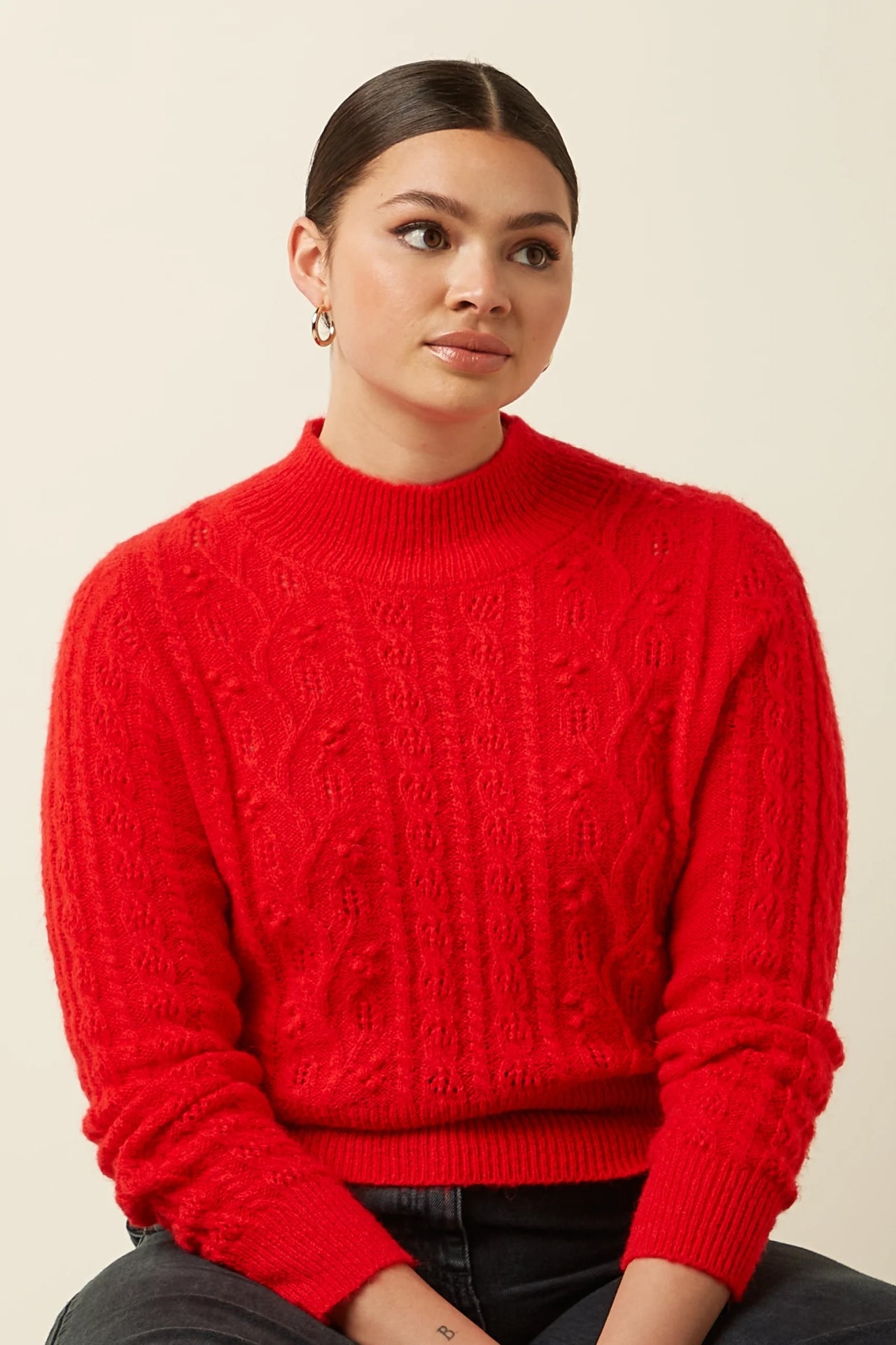 Nilde Top Leon 656 Fiery red