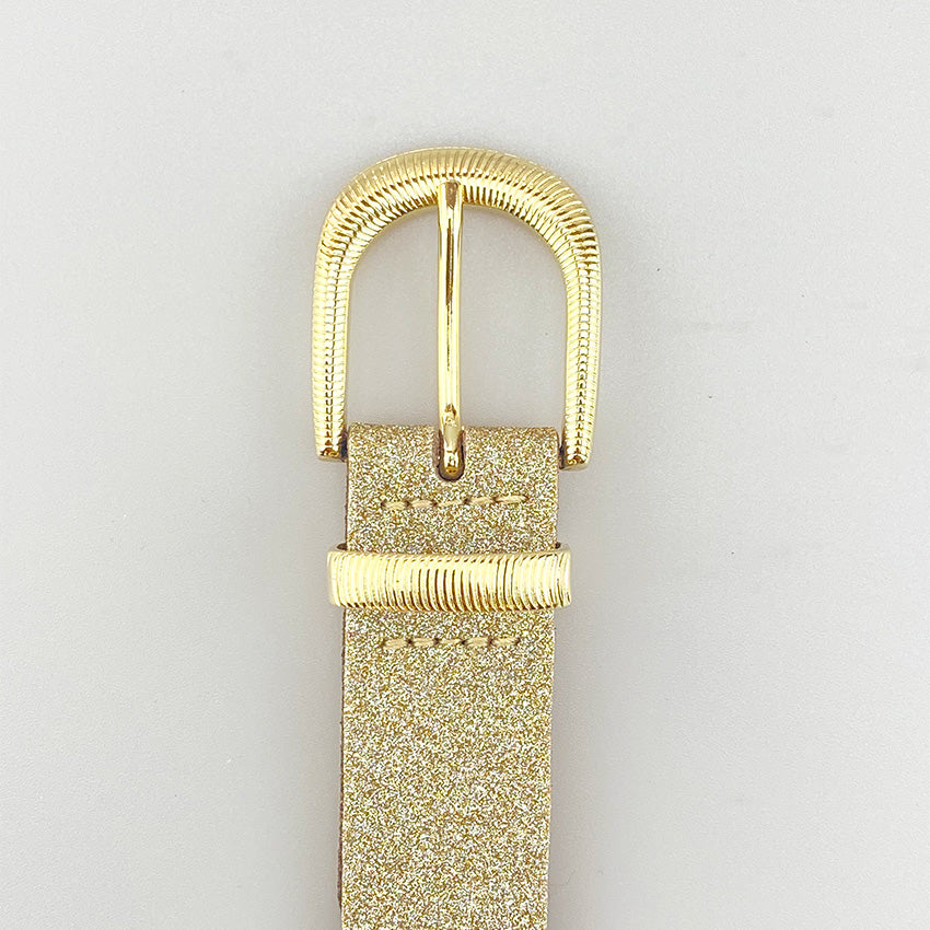 Nono Gloss Goud 2.5cm Glitter Platina - LEEF mode en accessoires