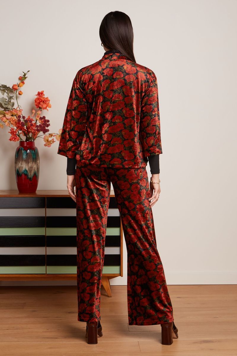 Noor Jacket Bloom 001 Black - LEEF mode en accessoires