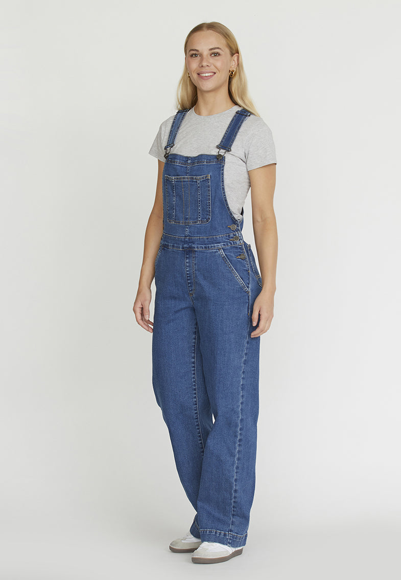 ONEA-OVERALL  Mid Blue Wash