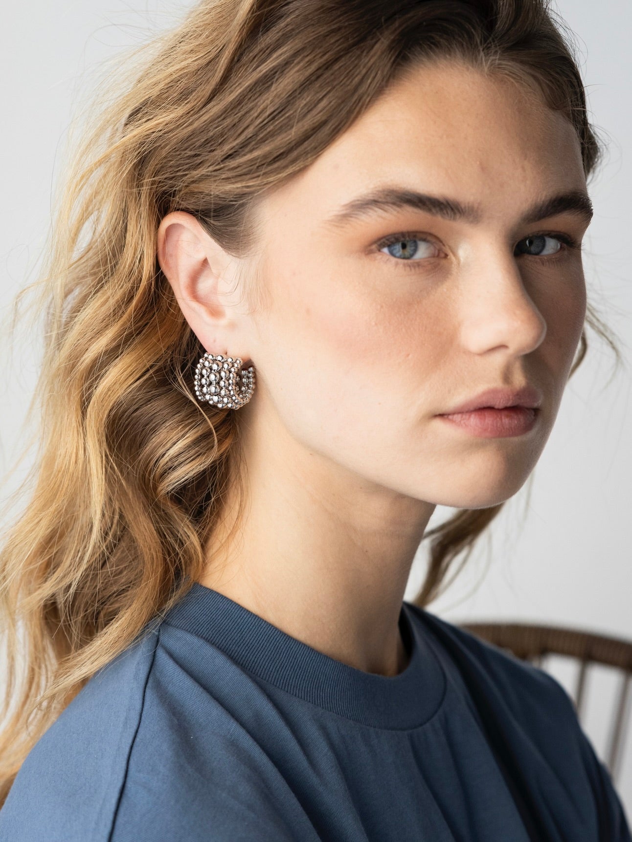 OORSTEKERS SMALL BALLS / ZILVER Zilver - LEEF mode en accessoires
