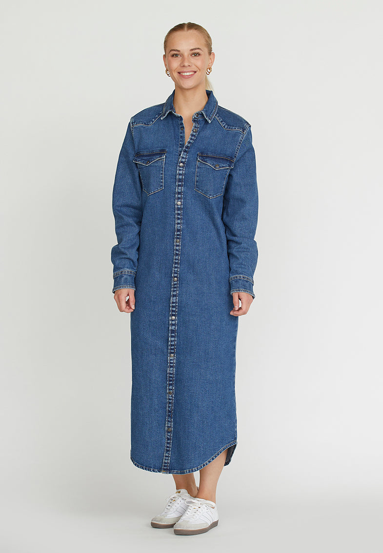 Onea-L-Dr Mid Blue Wash