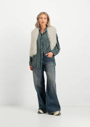 Opal Blouse 1075 Green Gables - LEEF mode en accessoires