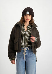 Opal Blouse 1089 Mocha - LEEF mode en accessoires