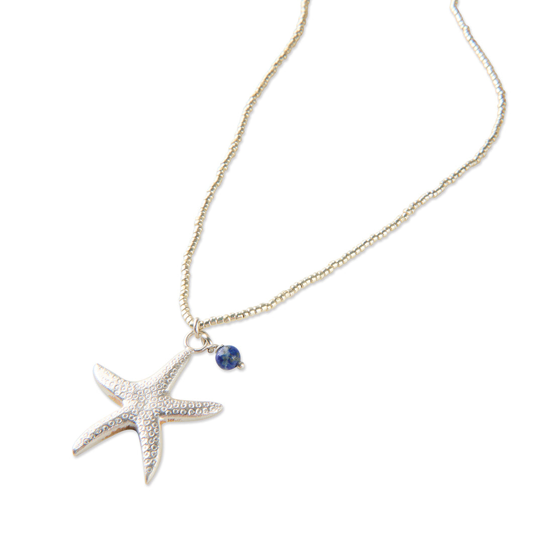 Paradise Lapis Lazuli Necklace SC Lapis Lazuli - LEEF mode en accessoires