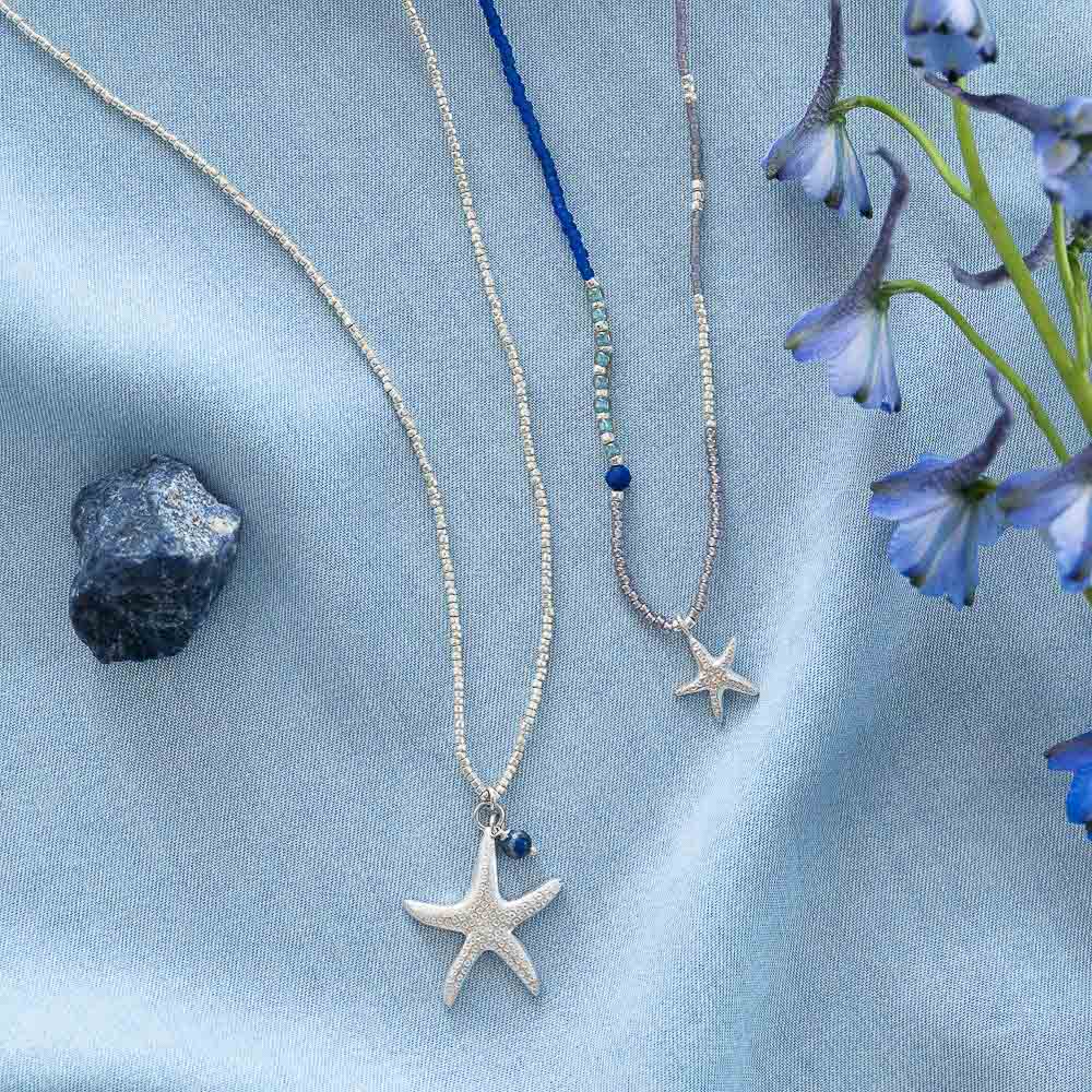 Paradise Lapis Lazuli Necklace SC Lapis Lazuli - LEEF mode en accessoires