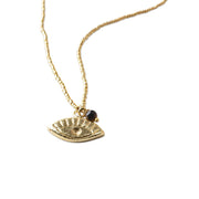 Paradise Tiger Eye Necklace Gold Colored Tiger eye - LEEF mode en accessoires