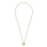 Paradise lapis Lazuli Necklace Gold Colored Lapis Lazuli - LEEF mode en accessoires