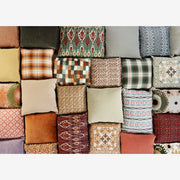 Printed Cushion with filler50x70cm Fig, Sand, Honey, Syrah, Greige - LEEF mode en accessoires
