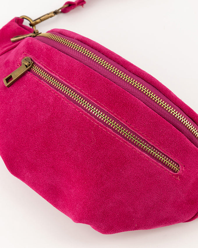 Quinty Suede Fuchsia