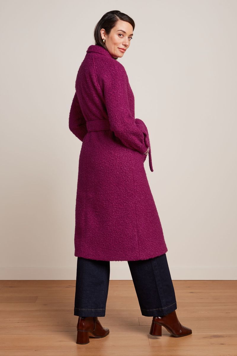 Rachel Puff Coat Memphis 523 Wild Fuchsia