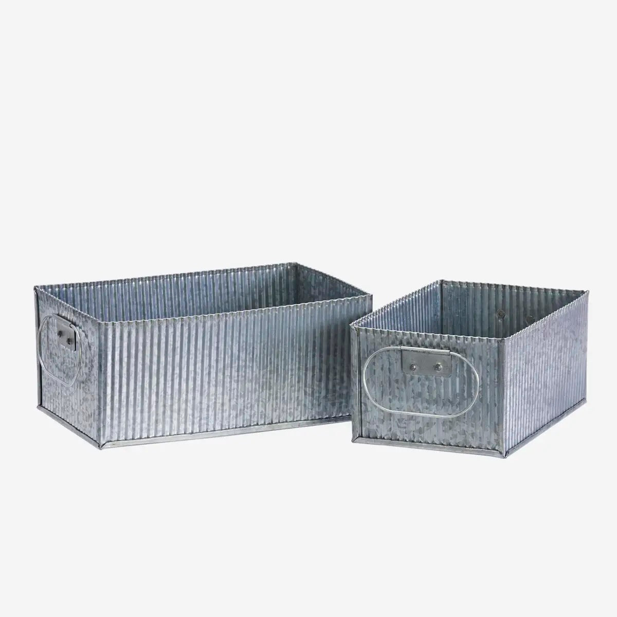 Rectangular Iron Box 12x19x9cm - LEEF mode en accessoires