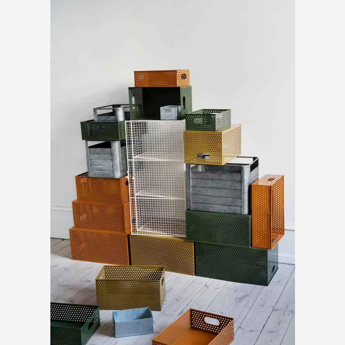 Rectangular Iron Box 12x19x9cm - LEEF mode en accessoires