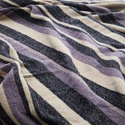 Recycled Cotton Throw Lilac - LEEF mode en accessoires
