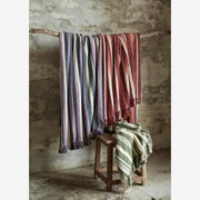 Recycled Cotton Throw Lilac - LEEF mode en accessoires