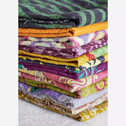 Recycled Kantha Throw 100x200cm - LEEF mode en accessoires