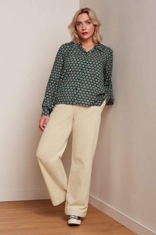 Remi Blouse Elliot Pine Green