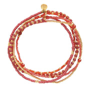 Respect Carnelian Bracelet GC Carnelian - LEEF mode en accessoires