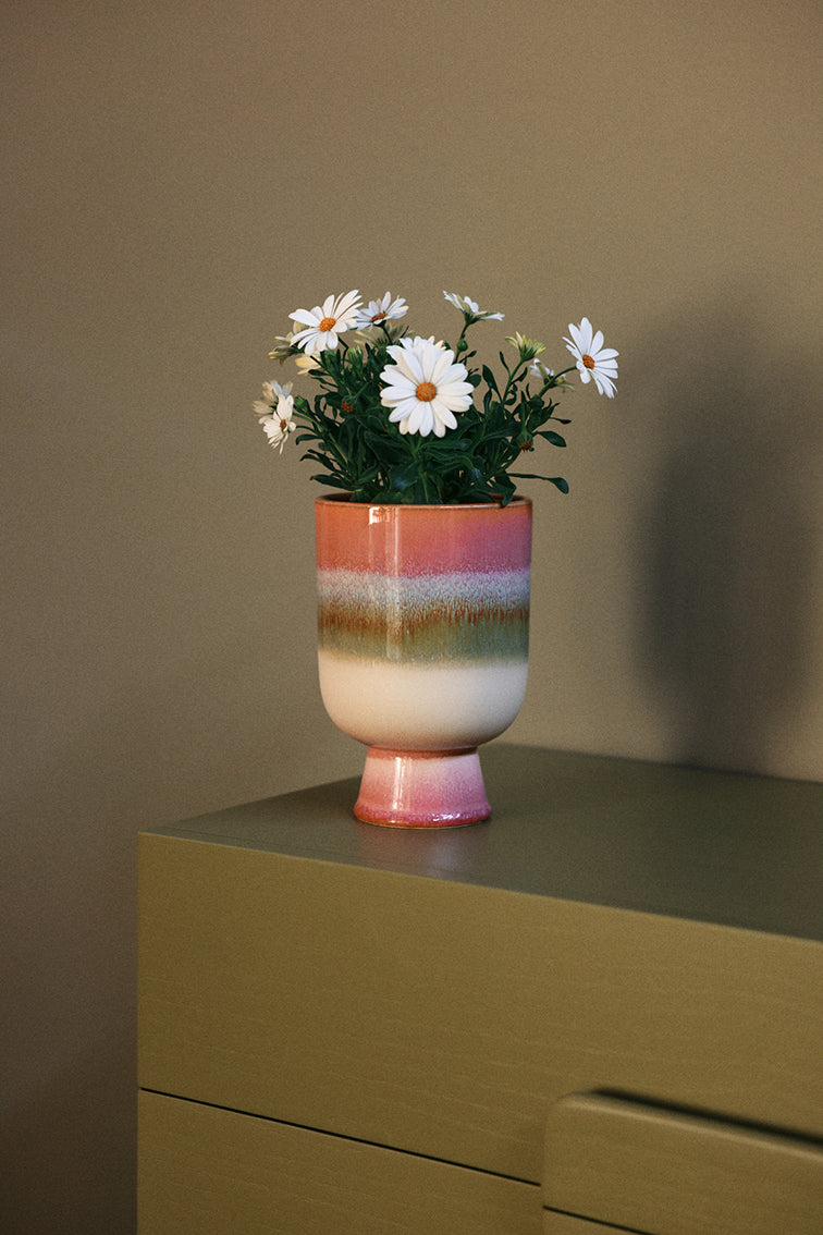 Retro flower pot Rosefield - LEEF mode en accessoires