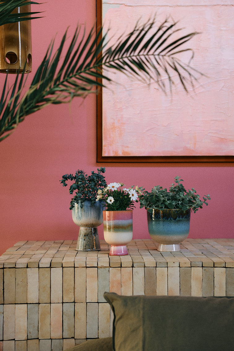 Retro flower pot Rosefield - LEEF mode en accessoires