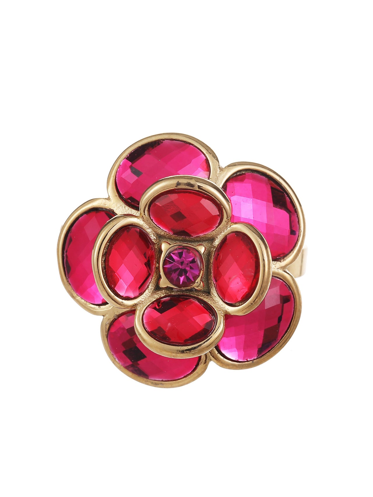 Ring Bloem Rood