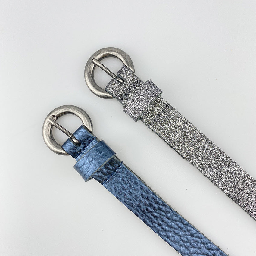 Roos (2 cm breed) Navy Zanzibar - LEEF mode en accessoires