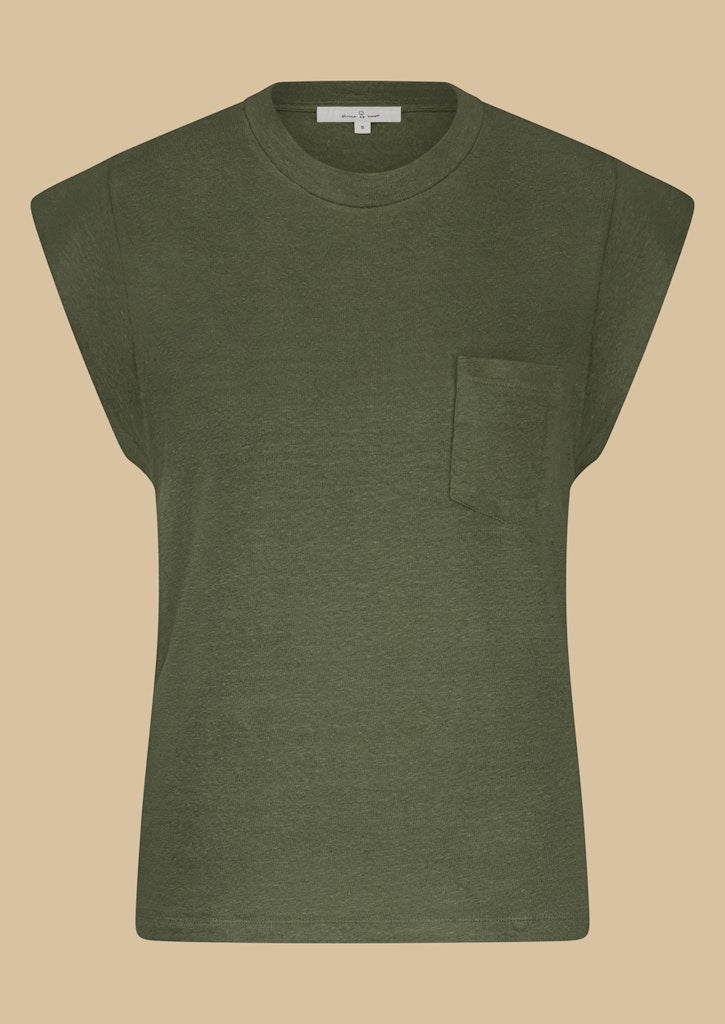 SAGE TEE 5515 Olive Groove - LEEF mode en accessoires