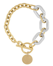 SCHAKELARMBANDBICOLORGoud_Zilver__1