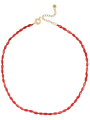 SCHELPENKETTING Rood - LEEF mode en accessoires