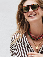 SCHELPENKETTING Rood - LEEF mode en accessoires