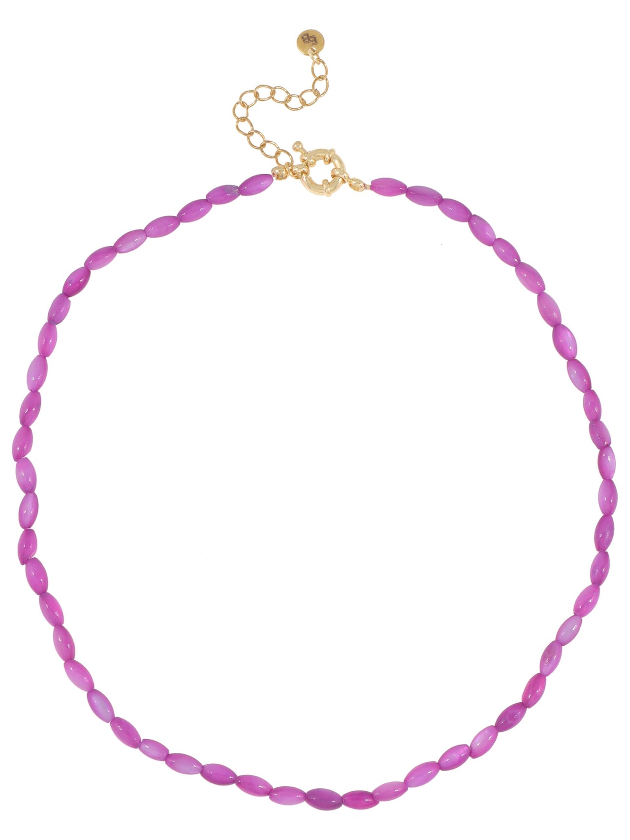 SCHELPENKETTING roze