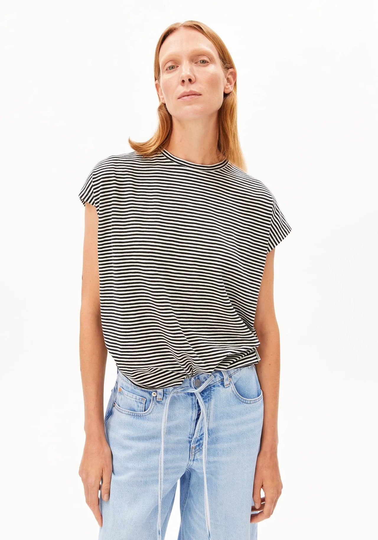 SLUBJERSEYSTRIPET-SHIRT1648black-oatmilk__1