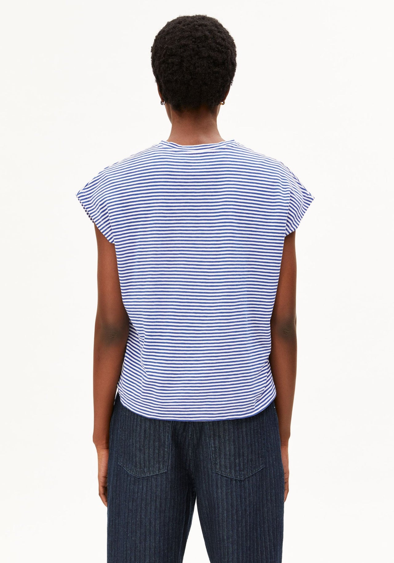 SLUBJERSEYSTRIPET-SHIRT2711Oatmilk-DynamoBlue__2