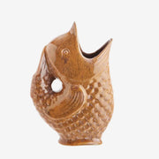 STONEWARE VASE Golden orange - LEEF mode en accessoires
