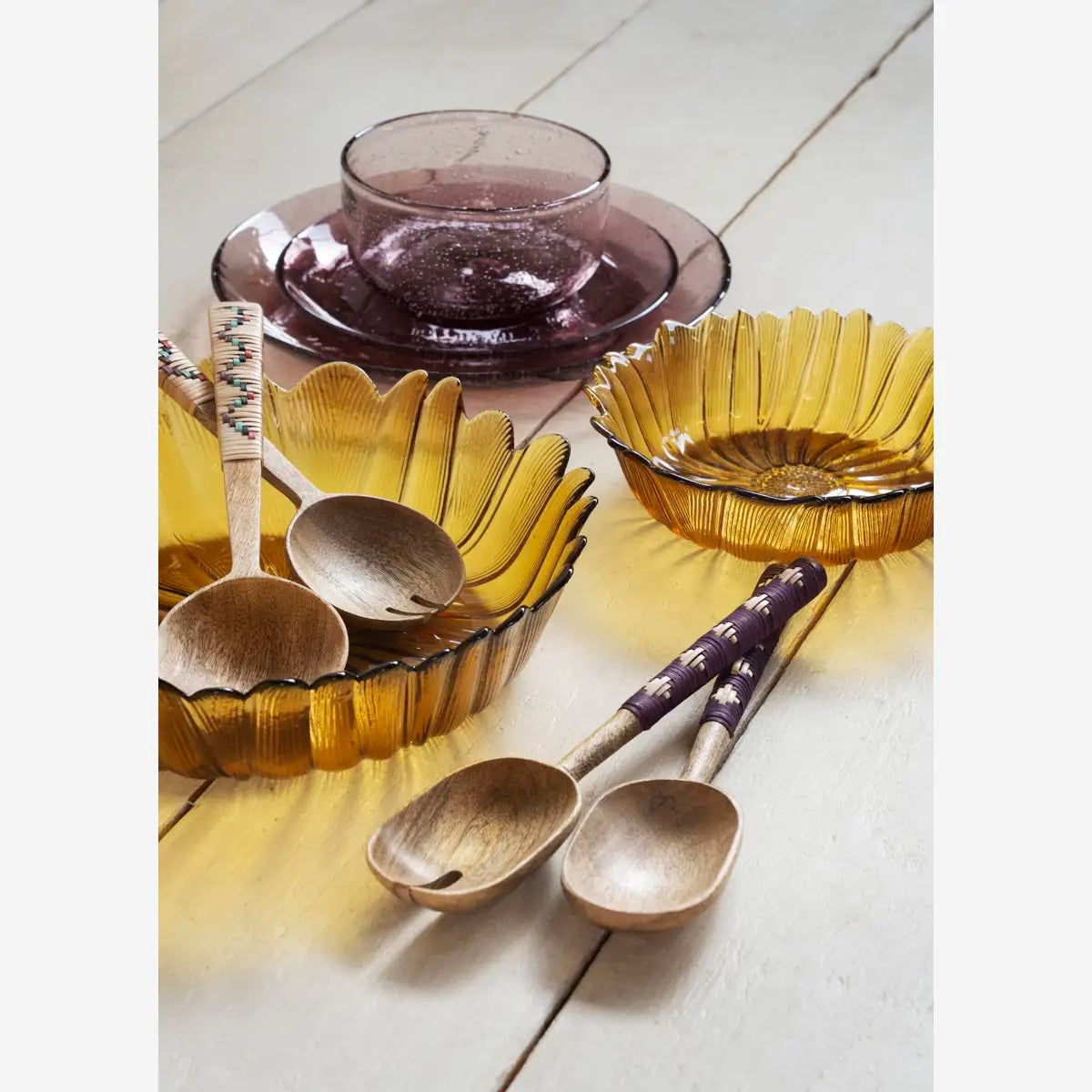 SUNFLOWERGLASSBOWLSkleinYellow__5