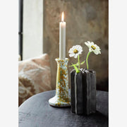 SUZANI EMBROIDERED CUSHION Off white, powder, camel - LEEF mode en accessoires