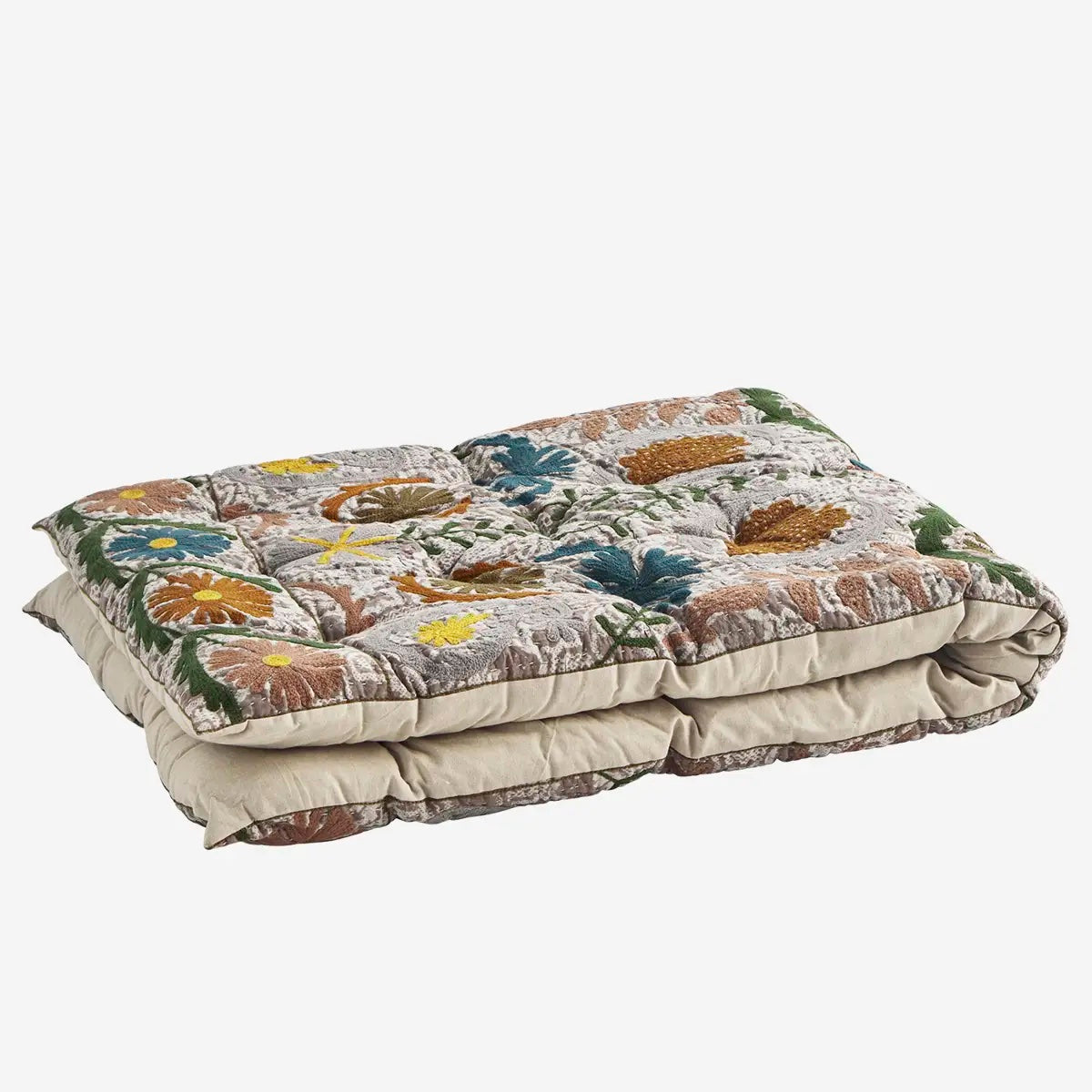 SUZANI EMBROIDERED MATTRESS Multi Coloured - LEEF mode en accessoires