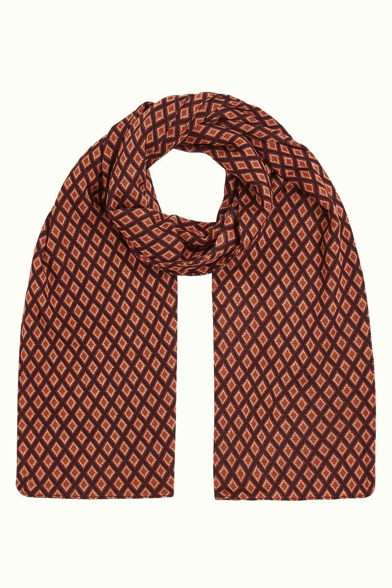 Scarf Brash 622 Cabernet Red