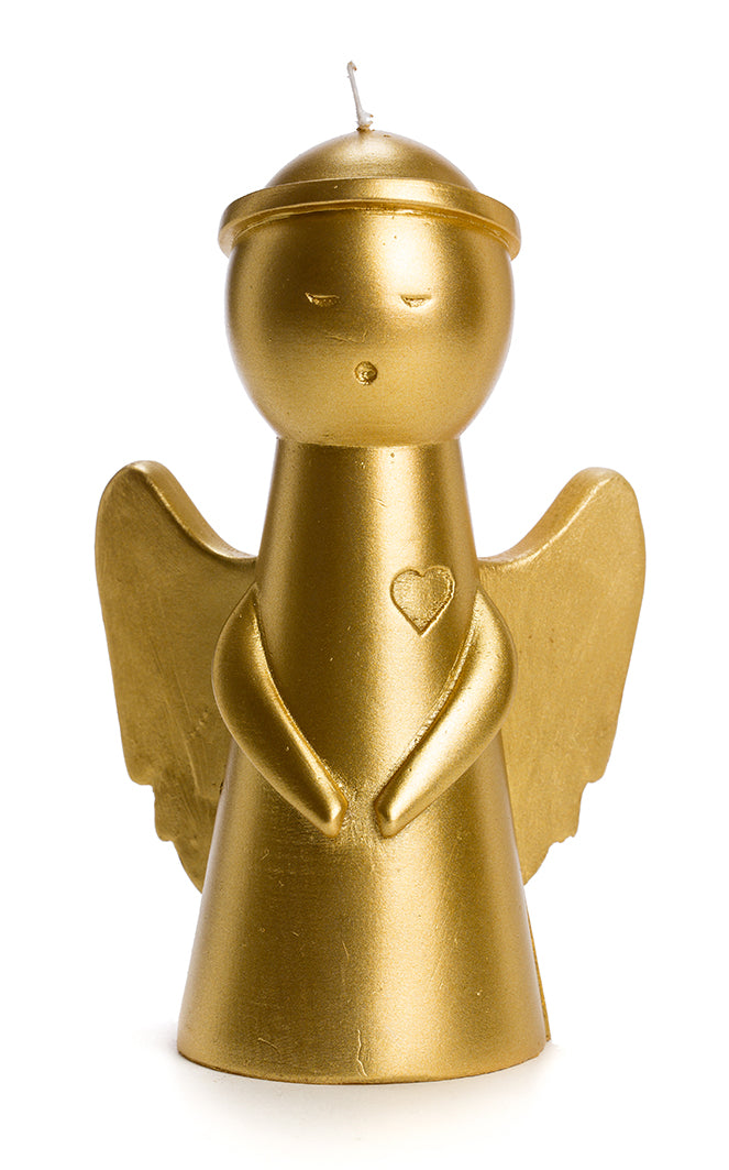 Sculpture engel goud - LEEF mode en accessoires