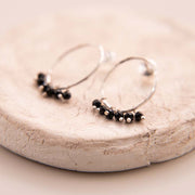 Serenity Black Onyx Earrings SP Black onyx - LEEF mode en accessoires