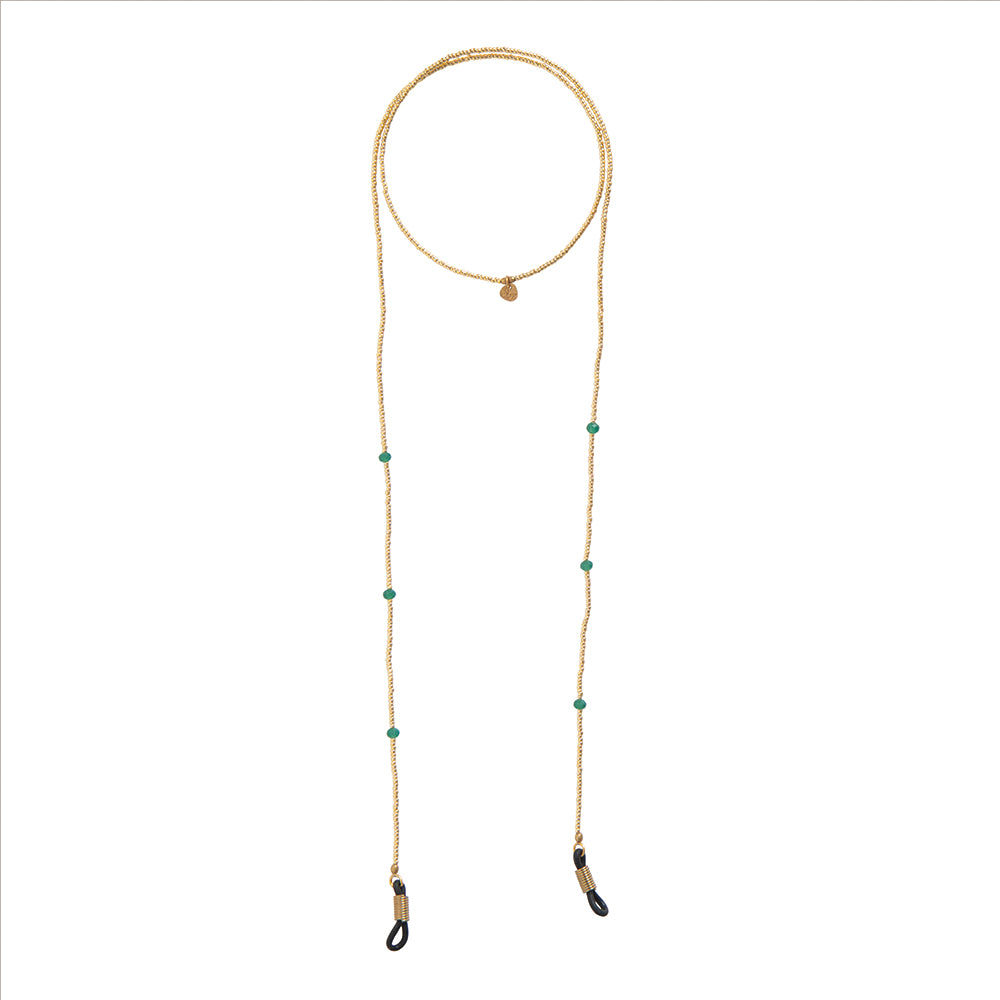Shore Aventurine Glasses Cord GC Aventurine - LEEF mode en accessoires