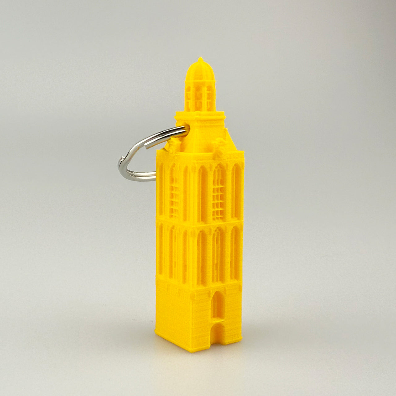 Sleutelhanger Meppeler Toren Groot Helder Geel