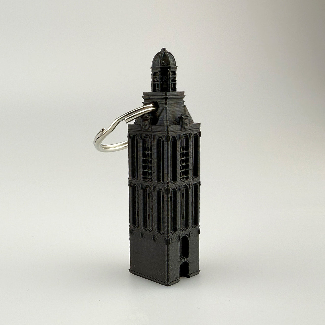 Sleutelhanger Meppeler Toren Groot Zwart