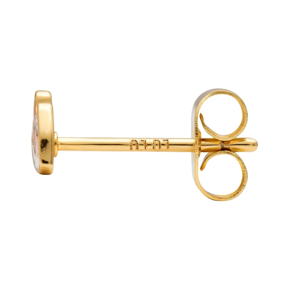 SneakerOneEarring1pcsGoldPlated__5