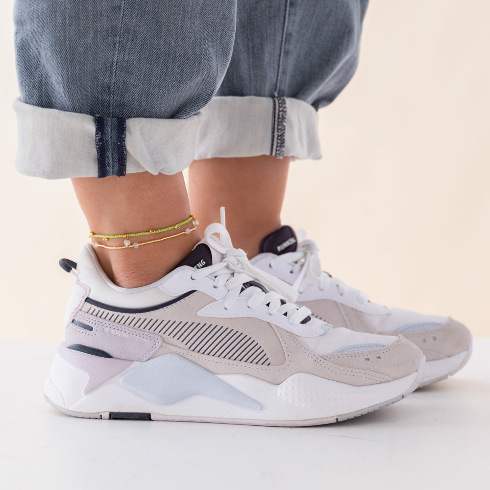Spice Moonstone Anklet GC Moonstone - LEEF mode en accessoires