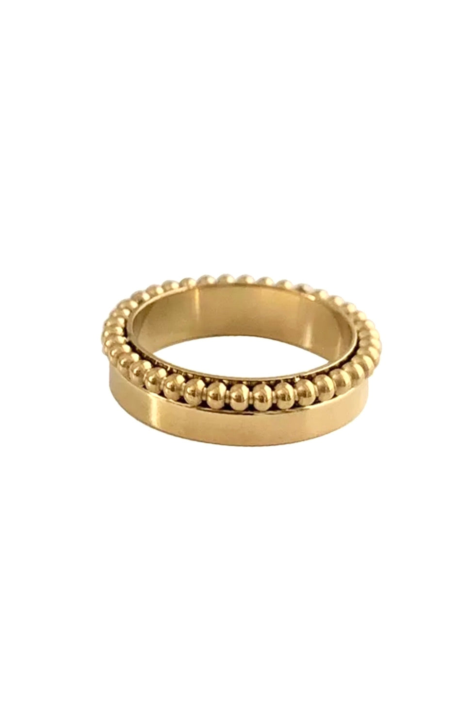 Stackring Double goud - LEEF mode en accessoires