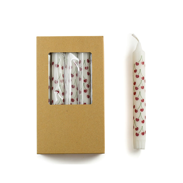 Stearine dinerkaars Ø2.2x19cm Cherry - LEEF mode en accessoires