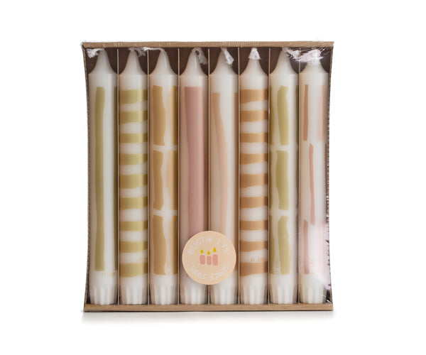 Stearine dinerkaarsen Giftbox Party