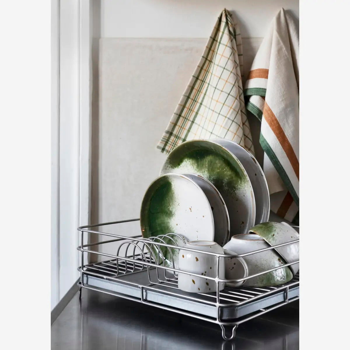 Striped Kitchen Towel 50x70cm - LEEF mode en accessoires